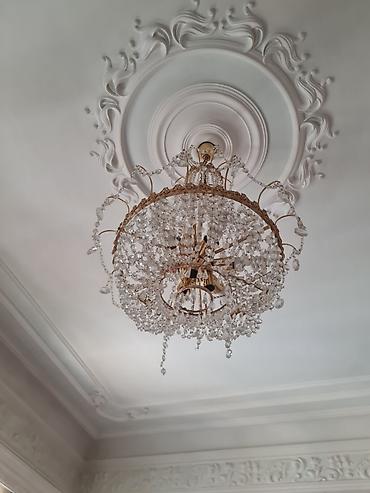 Ev üçün dekor: Çılçıraq, 10 və daha çox lampa — 1