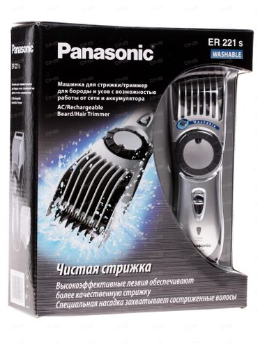 Другие аксессуары для компьютеров и ноутбуков: Машинка для стрижки волос Panasonic ER 221 S 503 Это