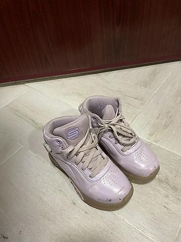 benetton prsluk za devojcice: Dečije patike/tenisice visoke dubine, ljubičaste boje. - Brend — 1