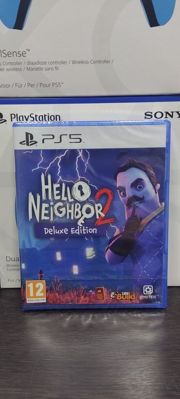 playstation 4 кредит: Ps5 üçün hello neighbor 2 deluxe edition oyun diski. Tam yeni