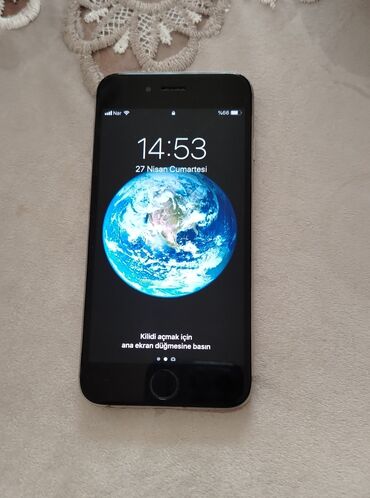 iphone 6 qiymeti kreditle: IPhone 6, 16 GB, Gümüşü
