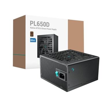 купить видеокарту для компьютера: Азыктандыруу блогу, Жаңы, DeepCool, 650 Вт, 80 Plus, 650 Вт