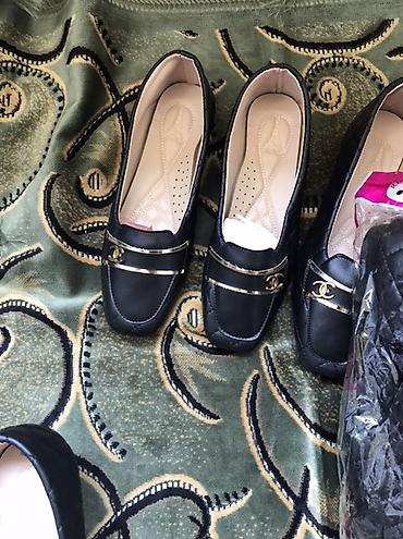 baletka: Qadın ayaqqabıları dəsti - Nəfəsalan tekstildən gündəlik slip-on — 5