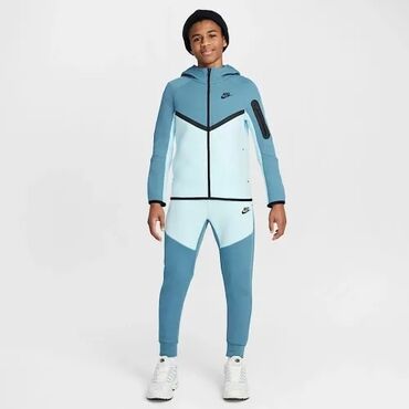 найк толстовка: Мужской спортивный костюм, Nike, Новый, цвет - Голубой, Самовывоз