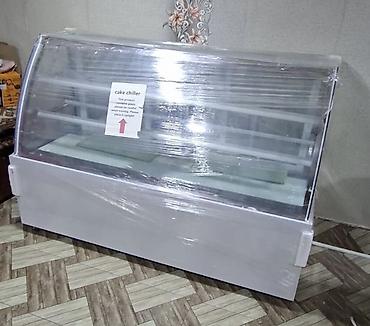 ucuz soyuducular: Köhnə tip deyil, şüşə vitrinli “cake chiller” – vitrində desert, tort — 1