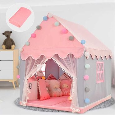 палатка для детей: Детская палатка хит продаж лучший подарок В комплекте есть гирлянды с