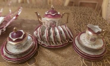 ütü masaları: Çay dəsti, rəng - Çəhrayı