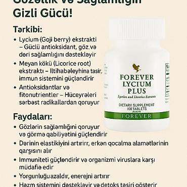 Gözəllik və sağlamlıq: Forever Living məhsulları – təbii tərkibli qida əlavələri və dəriyə — 8