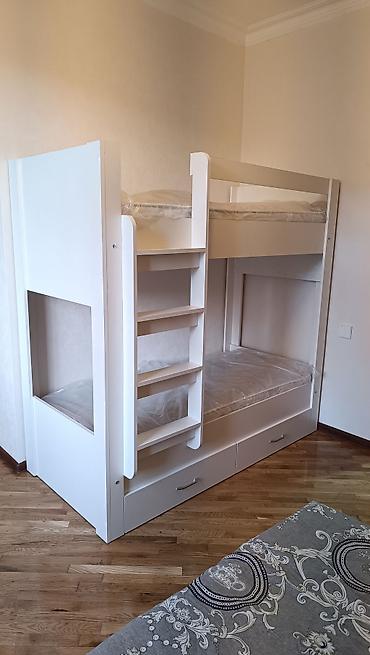 tekli carpayi: Oğlan və qız üçün, Yeni, Çarpayı, Matras ilə, Siyirməli, Laminat — 1