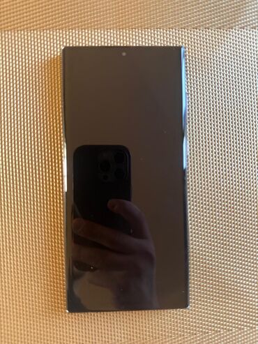 LuAZ: Samsung Galaxy S22 Ultra, 256 GB, rəng - Qara, Zəmanət, Sensor, Barmaq izi