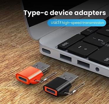 4 luk kabel: OTG USB 3,1 Adapter üçün yeni OTG USB 3,1 - Type C 10g perehodnik Type — 4