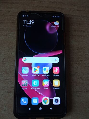 универсальные мобильные батареи для планшетов vinsic: Redmi, Redmi 9A, Б/у, 32 ГБ, цвет - Голубой, 2 SIM