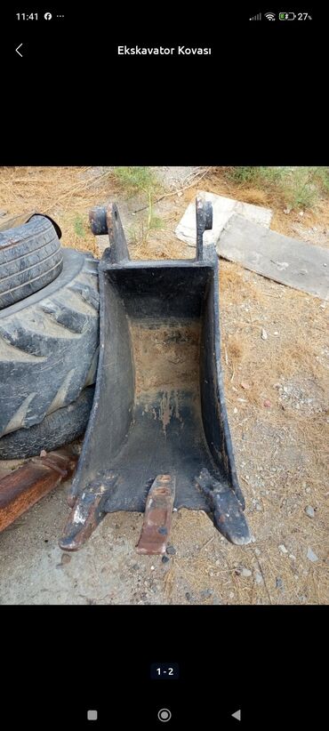 автозапчасти на грузовые машины: Ekskavator kovası - Tip: dar qazıntı kovası (trenching bucket) -