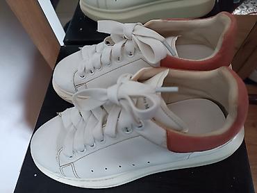 Спорттук бут кийим: Кроссовкалар, 38, Alexander McQueen, Колдонулган, түсү - Ак — 3
