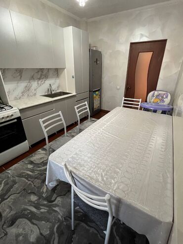 квартира сдается аламедин 1: 3 комнаты, 71 м², Индивидуалка, 3 этаж, Евроремонт