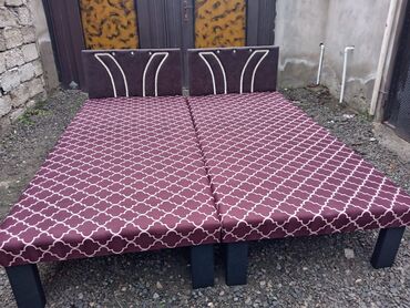 Bağ və bostan üçün digər məhsullar: Təzə çarpayılar. Taxtadan yıgılır ustu dikdən. 2 sm maçalkası var — 11