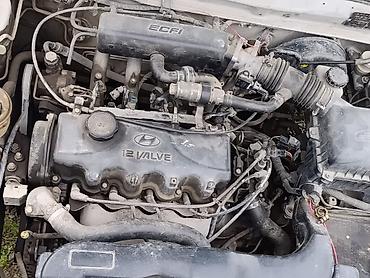 sonata k5: Авторазбор Hyundai Accent (первое поколение, седан, серебристый) — 3