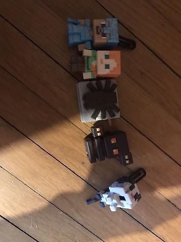 Oyuncaq fiqurlar: Minecraft temalı mini fiqurlar seti - Toplam 5 ədəd kolleksiya fiquru — 3