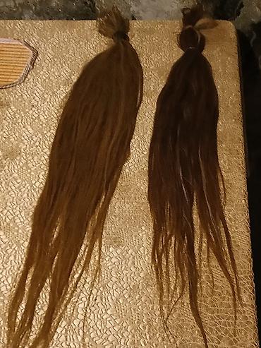 Təbii insan saçı dəstləri – ponytail şəklində kəsilmiş - Tip: 100%