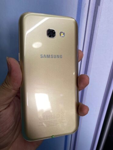 a5 samsung telefon: Samsung Galaxy A5 2017, 32 ГБ, цвет - Золотой, Отпечаток пальца