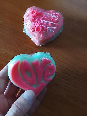 Подарки и сувениры: Ажурное фигурное мыло «Сердце» - Ручная работа, форма в виде сердечка — 9