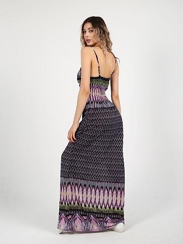 Повседневные платья: Платье размер 42-48/, ткань холодок, производство Индия, расцветок — 12