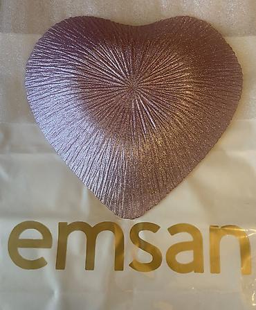 Meyvə qabları: EMSAN Made in Türkey — Meyvə qabı Şüşə dekorativ qab – ürək formalı -da lalafo.az — 2 Meyvə qabları: EMSAN Made in Türkey — Meyvə qabı Şüşə dekorativ qab – ürək formalı — 2