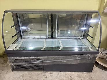 Холодильное оборудование: Peç və kafe avadanlıqları paketi Tərkib: - Şüşə vitrinli soyuducu: ön — 1