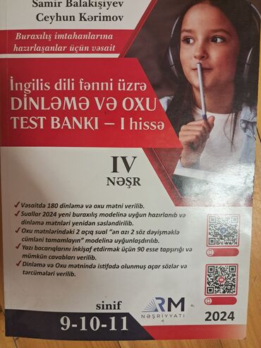 Testlər: İngilis dili Testlər 11-ci sinif, 1-ci hissə