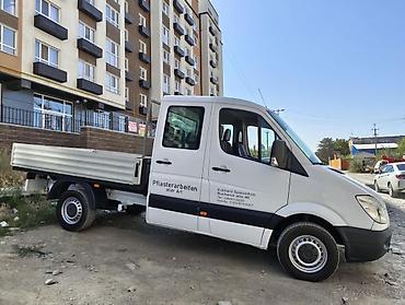 кводроцикл мото: Mercedes-Benz Sprinter 313 бортовой пикап (двухрядная кабина) - Тип — 1