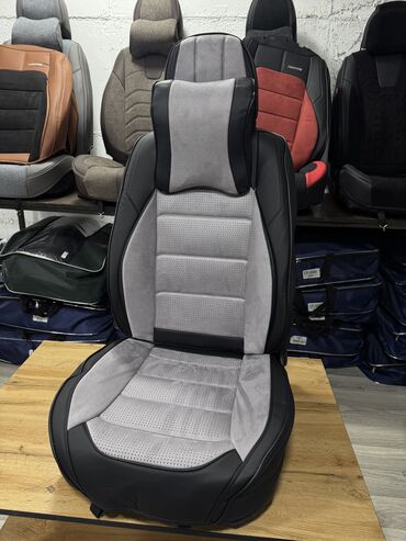 Чехлы и накидки на сиденья: Чехлы Алькантара, С подушкой, Новый, Бесплатная доставка — 7