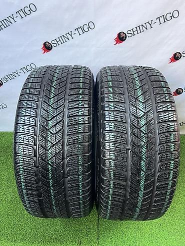 балон зимние: Шины 245 / 40 / R 18, Зима, Б/у, Пара, Легковые, Италия, Pirelli — 1