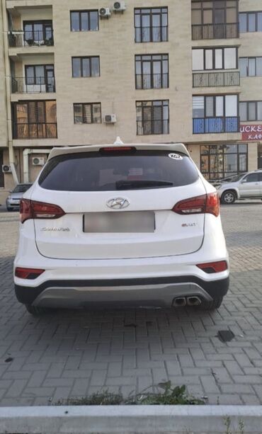 Hyundai: Hyundai Santa Fe: 2017 г., 2 л, Автомат, Дизель, Внедорожник