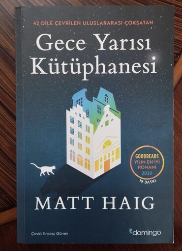 кыргыз тили 10 класс абылаева сарылбекова: Gece yarısı kütüphanesi,içərisi səliqəlidi,çox az cümlənin altından