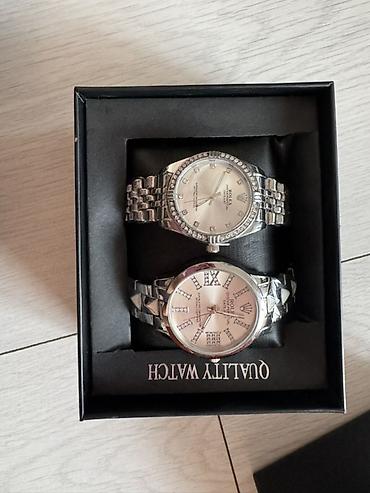 парные часы: Наручные часы в подарочном наборе Quality Watch. В комплекте: - — 9