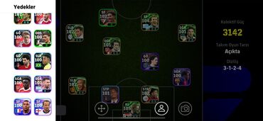 Əntiq saatlar: EFootball hesabı – güclü komanda və geniş kart kolleksiyası -