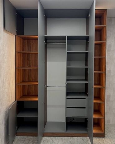 Шкафы для одежды: Шкаф для одежды, Новый, Прямой, Другой материал — 16