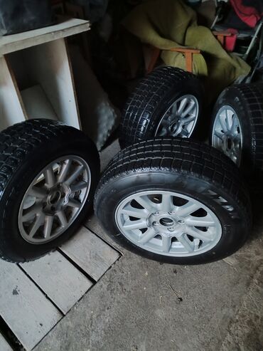 Шины: Шины 195 / 65 / R 15, Зима, Б/у, Комплект, Легковые, Япония, Bridgestone