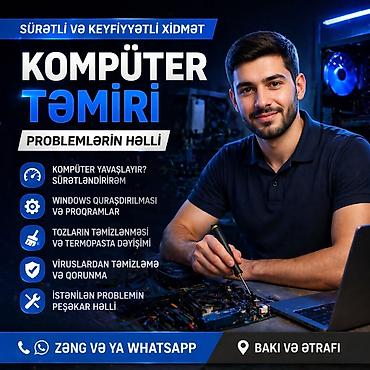 komputer ustası: Kompüter yavaşıyır və ya açılmır? Səs-küy, donma və ya qızma problemi — 1