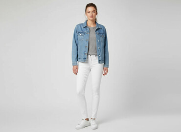 cross jeans zakręt: Esmara, Jeansy damskie, rozmiar S