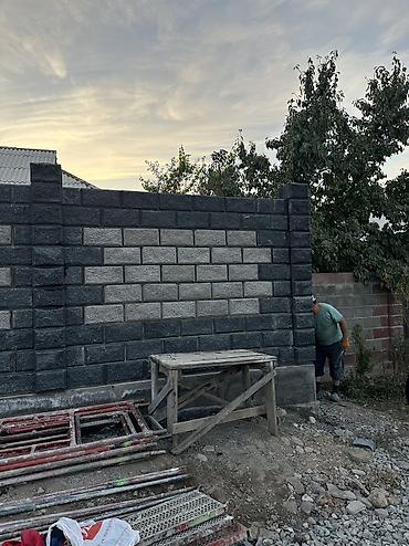 Заливка фундамента: Кладка пескоблока и фундамент звоните24/7 Бардык турун жасайбыз тез — 11