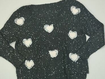 czarne bluzki xxl: Sweter, 2XL, stan - Dobry