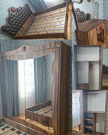 yatag taxti: Yataq otağı mebeli təcili satılır 450azn.matras yoxdur. Unvan — 1