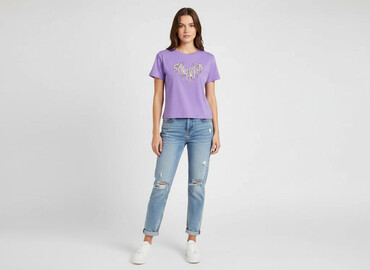 identic basic t shirt: Cropp, Футболка жіноча, розмір L