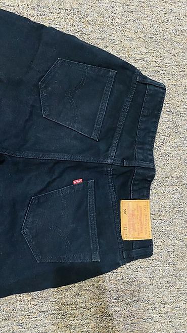 mind error jeans: Мужские джинсы, S, M, LeviS, Б/у, цвет - Черный, Самовывоз, Платная доставка — 5