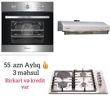 plitə elektrik: Duxovka Elektrik, rəng - Boz, Ayrıca dayanan, Yeni