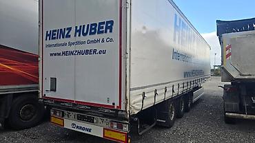 Прицепы и полуприцепы: Прицеп, Krone, Шторный, Б/у — 4