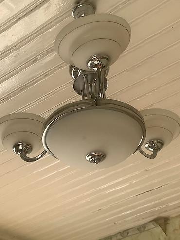 Çılçıraq, 3 lampa, Şüşə