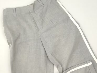 spodnie dresowe z napisami: Sinsay, Material trousers for women, size XS (EU 34)