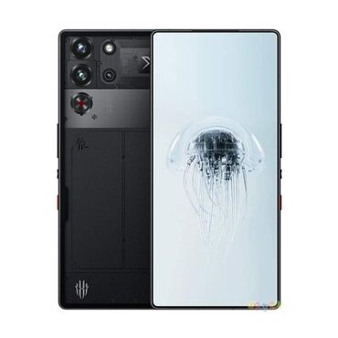 игровые телефоны недорого: ZTE Nubia Red Magic Pro, Б/у, 1 ТБ, цвет - Черный, 2 SIM